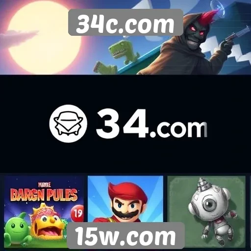Análise da biblioteca de jogos disponíveis em 34c.com